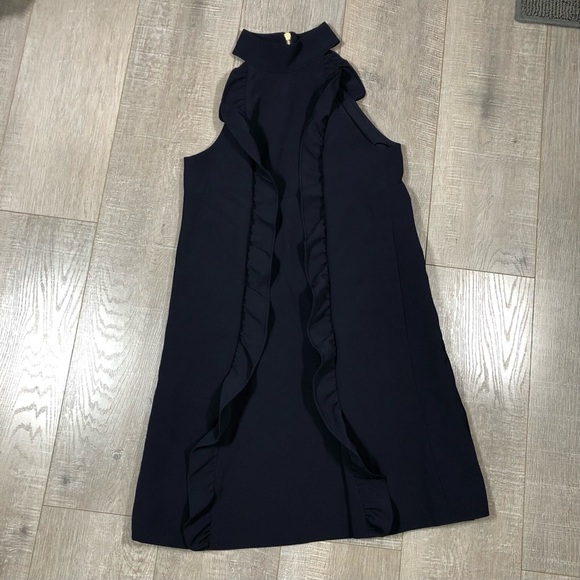 Ted Baker Torriya Ruffle Tunic Dress Size 2 - Picture 3 of 8